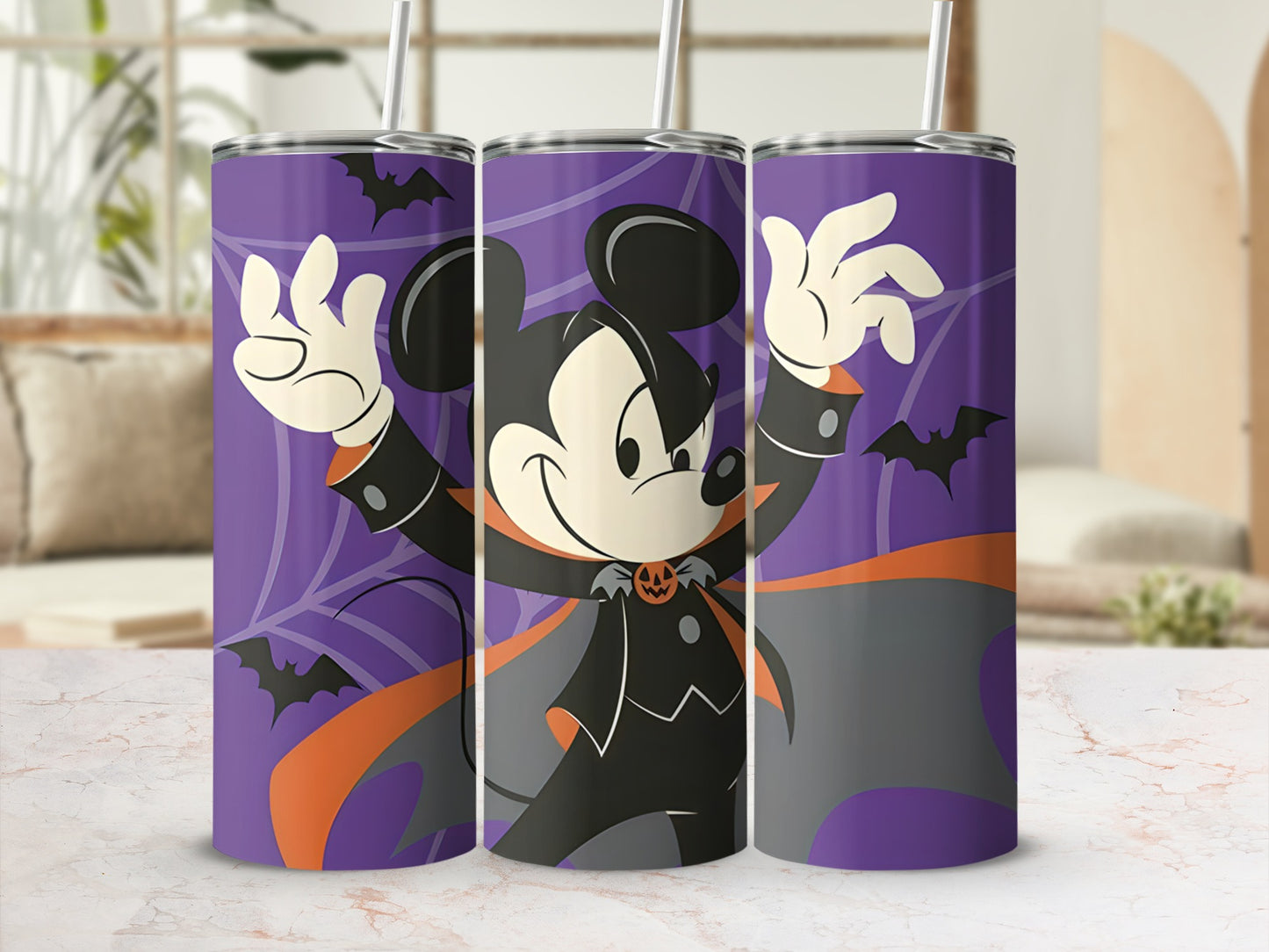 Halloween Cartoon Character Tumbler for Spooky Fun