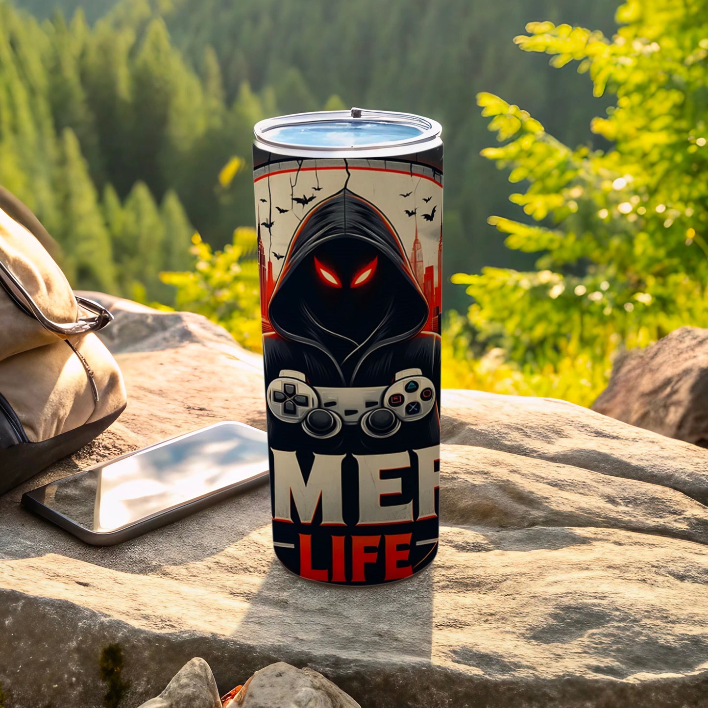 Hooded Figure Controller Red Eyes Bats City ME LIFE product type
