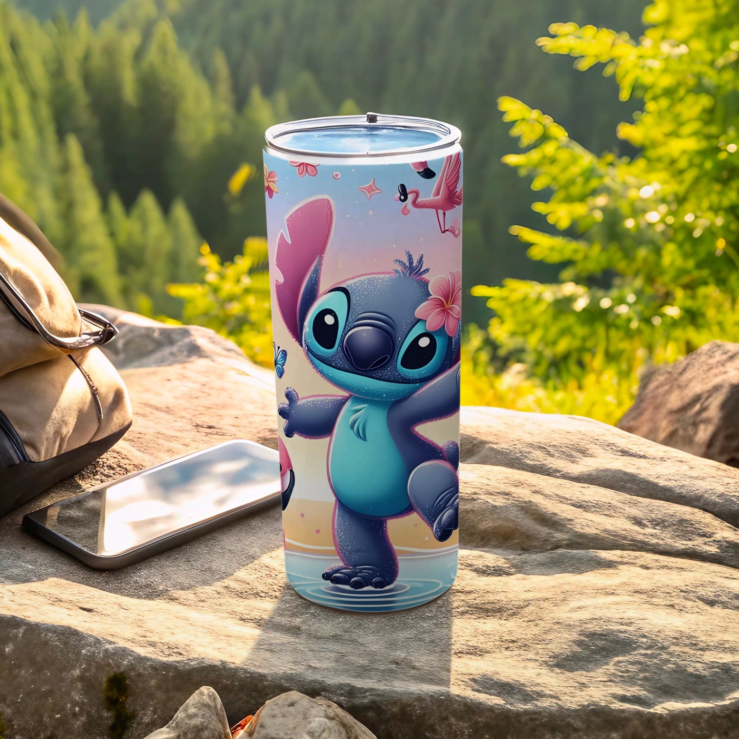 Adorable Cartoon Character Themed Tumbler for Daily Use