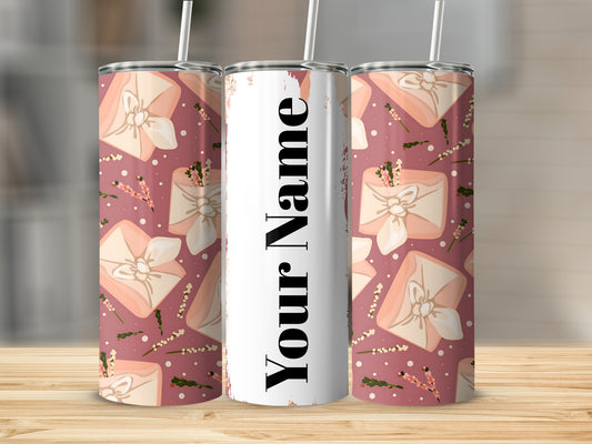 Personalized Gift Pattern Customizable Tumbler Design