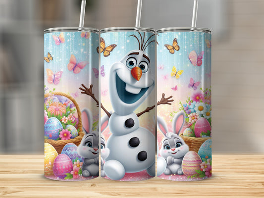 Olaf Bunnies Butterflies Easter Eggs Flowers Glitter product type