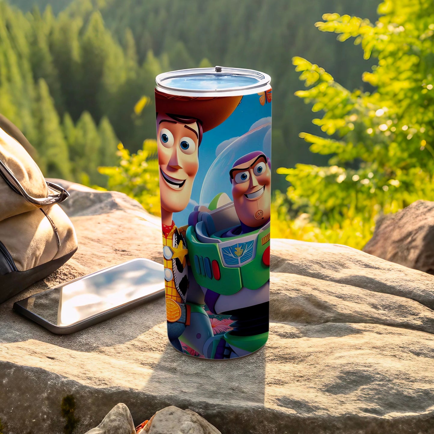 Buzz Lightyear and Woody Adventure Tumbler