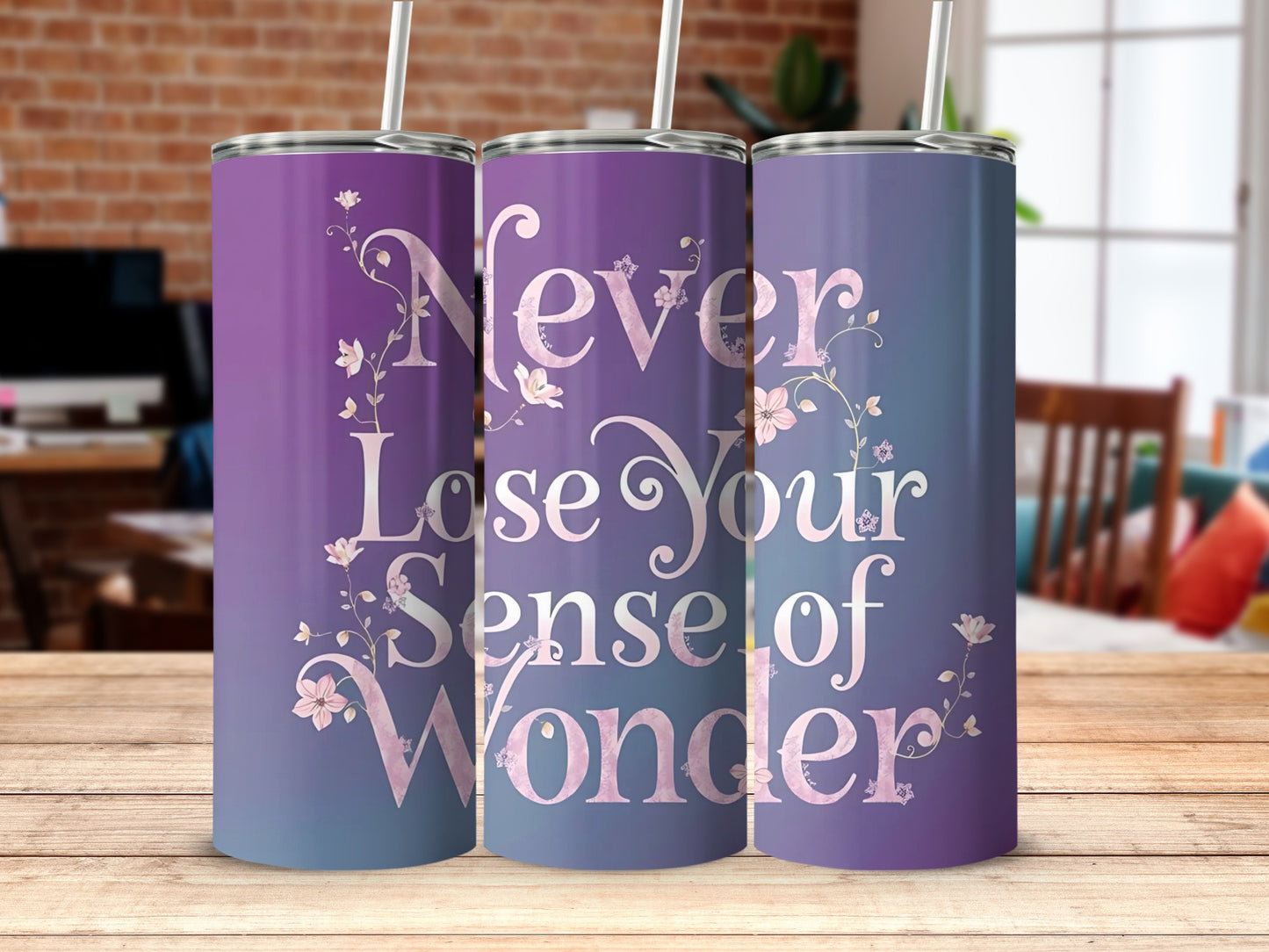 Never Lose Your Sense of Wonder Tumbler