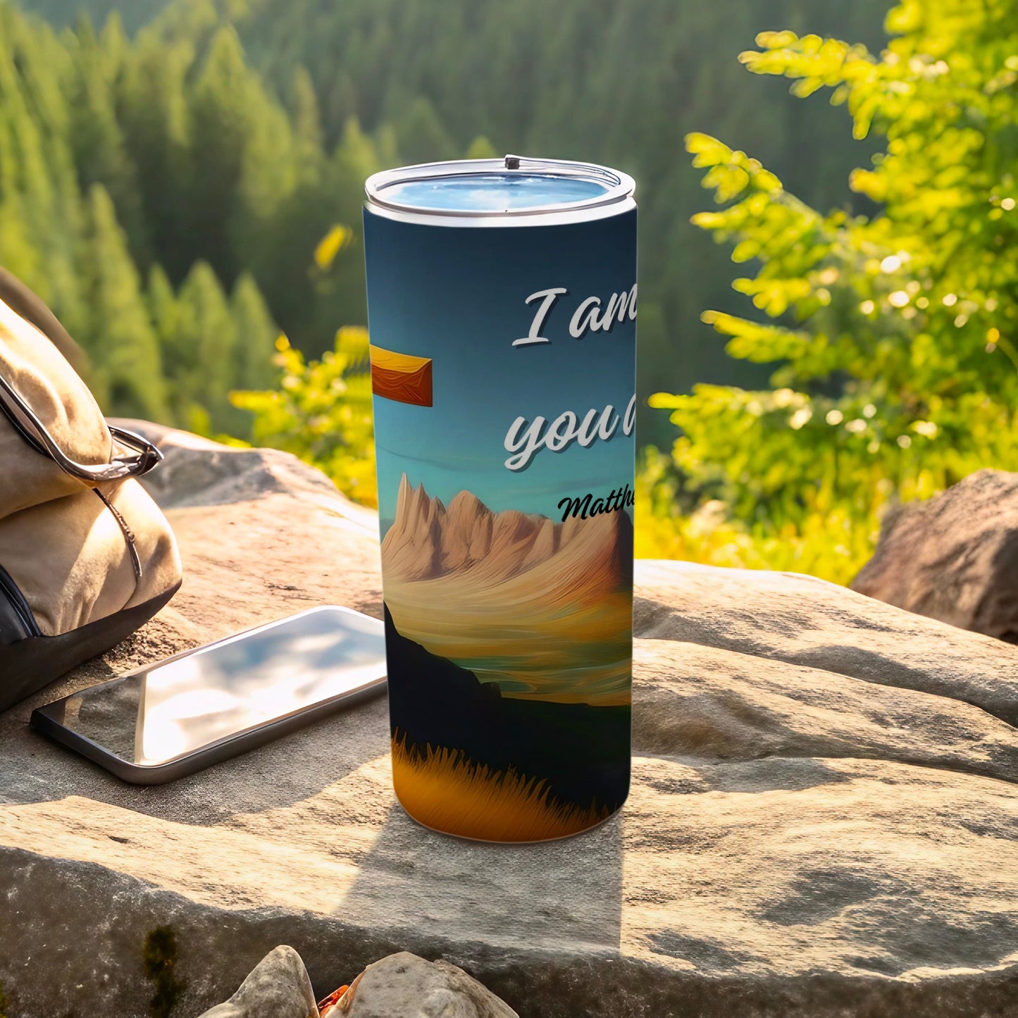 Inspirational Nature Landscape Travel Mug