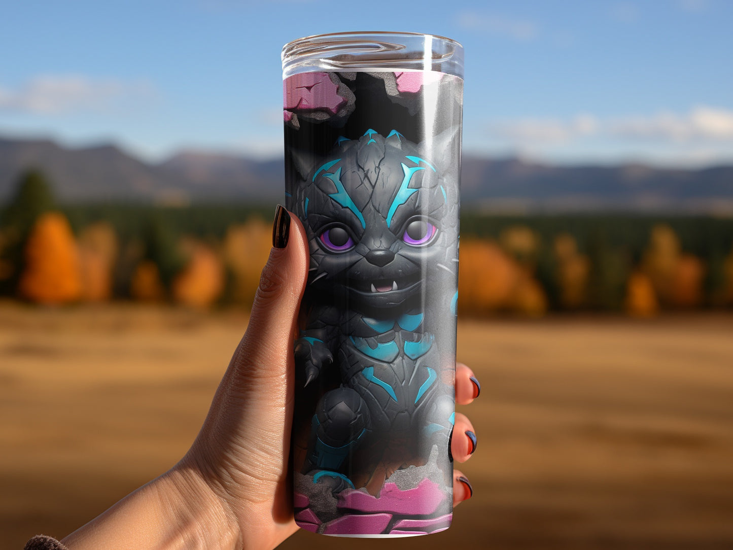 Dark Creature Insulated Tumbler for Beverages