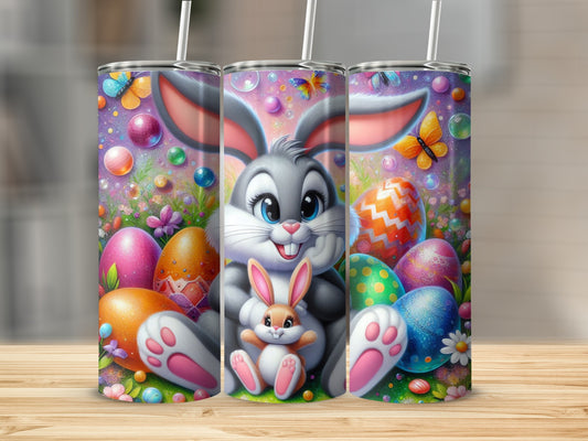 Easter Bunny Bunnies Colorful Eggs Butterflies Bubbles product type