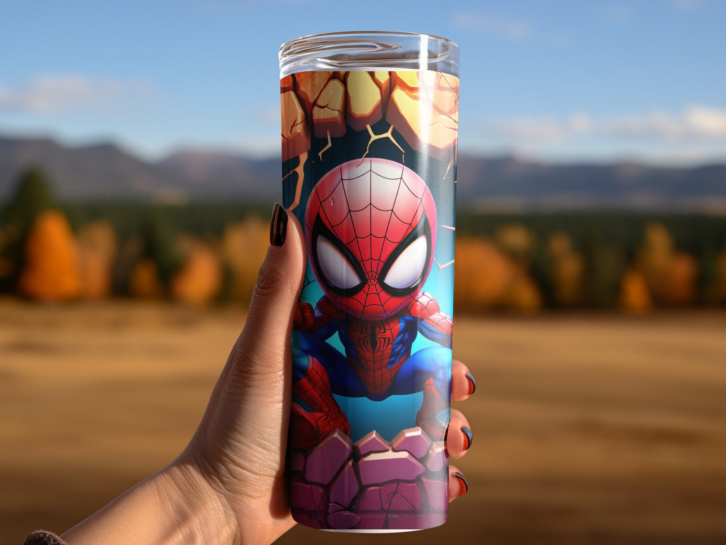 Spider-Man Themed Insulated Drink Holder