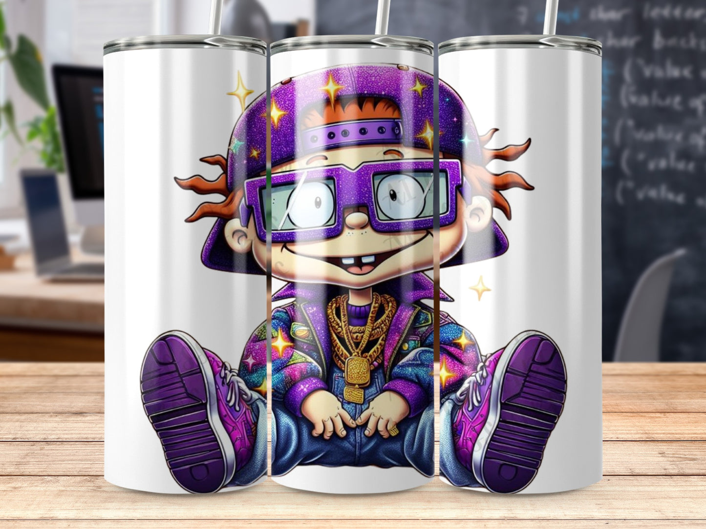 90s Inspired Tommy Pickles Cartoon Art Design Tumblers