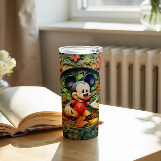 Vibrant Mickey Mouse Tumbler Illustrated Design