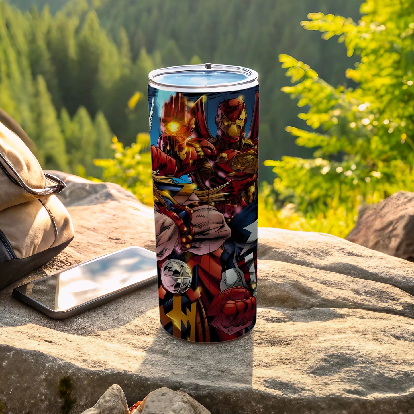 Marvel Superhero Insulated Tumbler Cup Outdoor Accessory