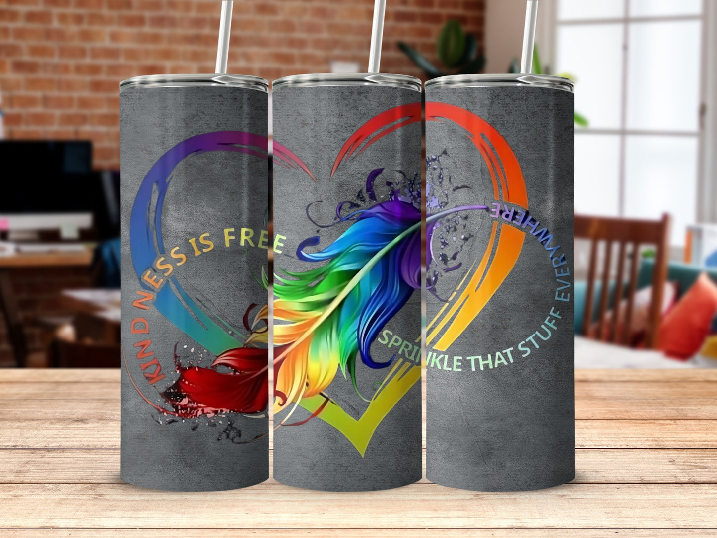 Vibrant Kindness Is Free Sprinkle That Stuff Tumbler