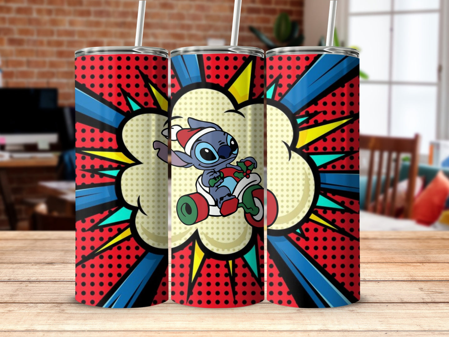 Colorful Cartoon Design Insulated Tumbler for Kids