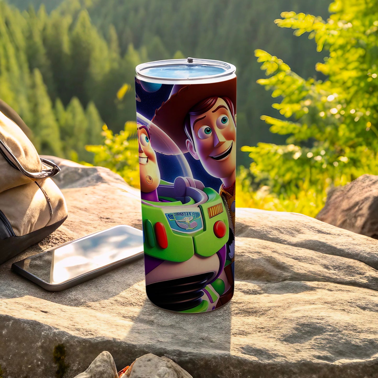 Buzz Lightyear and Woody Adventure Tumbler Cup