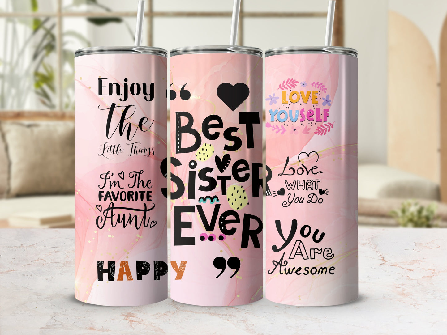 Best Sister Ever Enjoy the Little Things Product