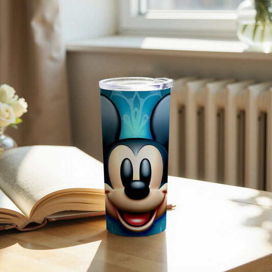 Fun Smiling Cartoon Character Travel Mug