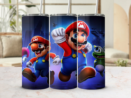 Super Mario and Luigi Themed Adventure Tumbler