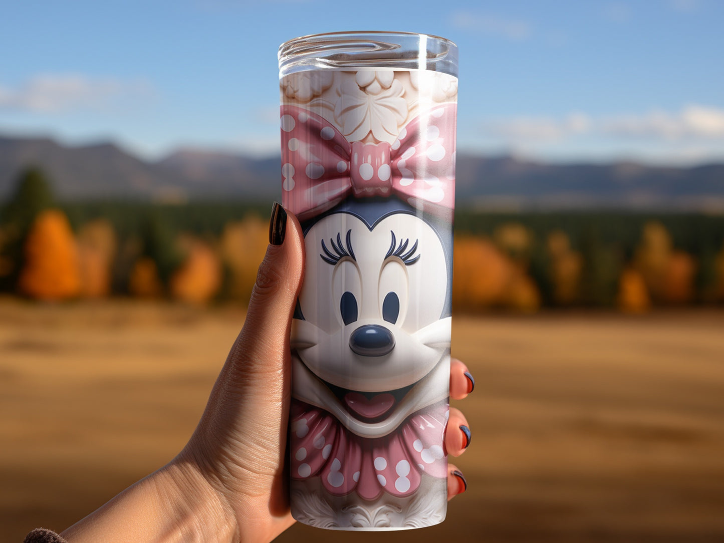 Cute Cartoon Character Travel Mug Cup