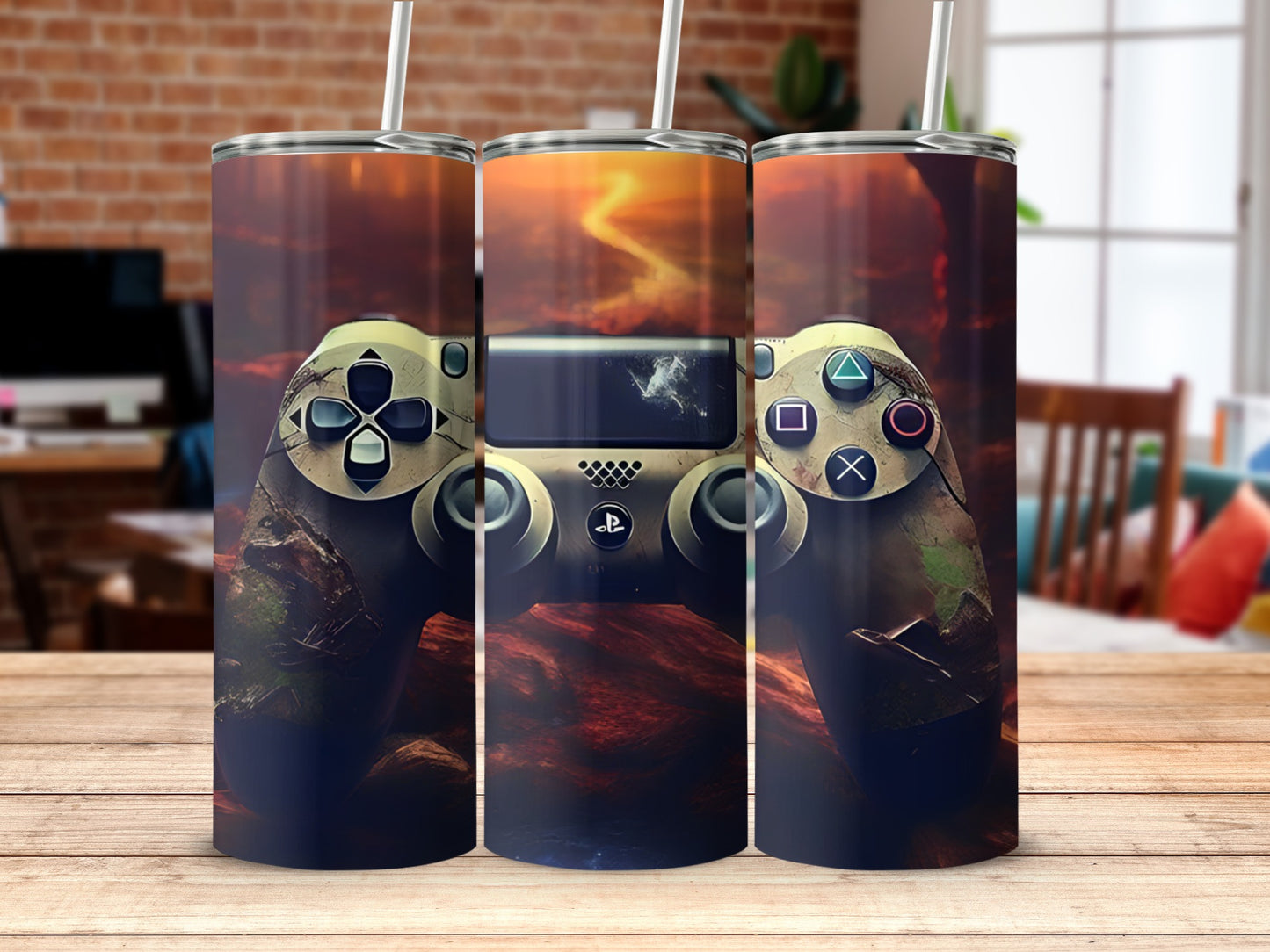 Video Game Console Controller Design Tumbler Product