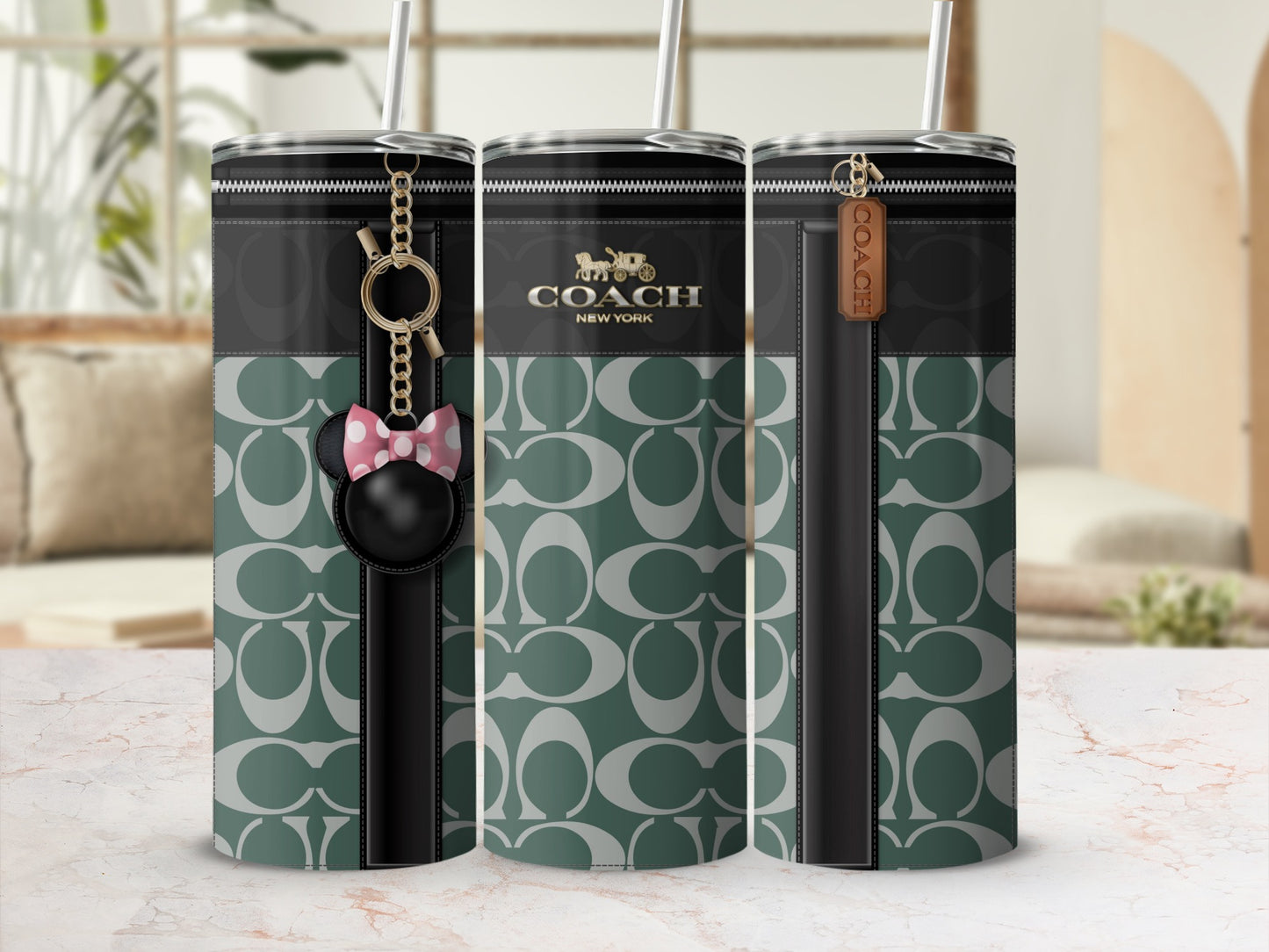 Stylish Coach New York Branded Tumbler – Perfect Gift