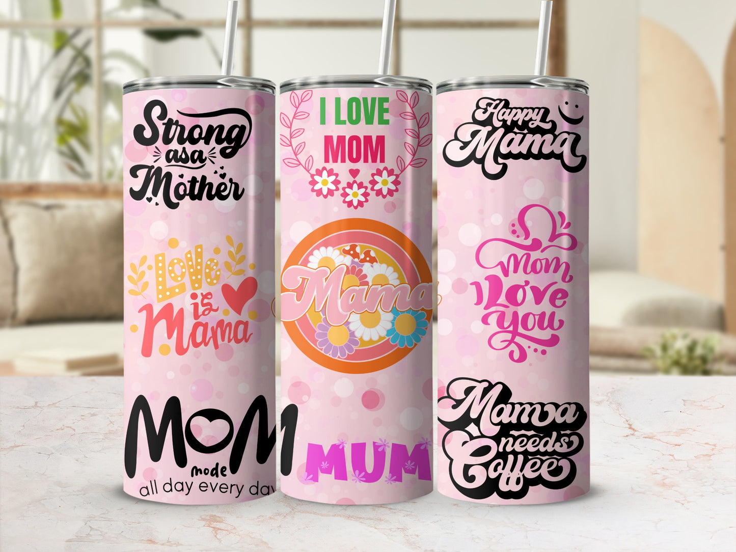 Mama Needs Coffee Strong as Mother Tumbler
