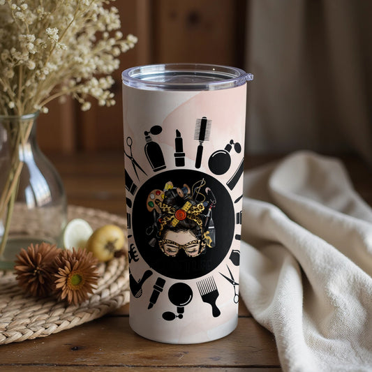 Stylish Hair Salon Design Tumbler for Drink Lovers