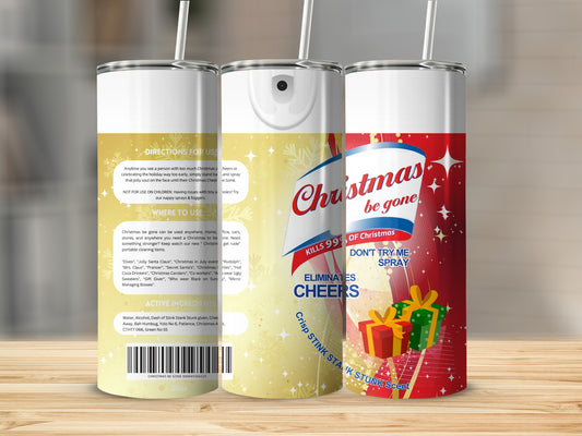 Christmas Be Gone Spray Kills 99% of Christmas Cheers
