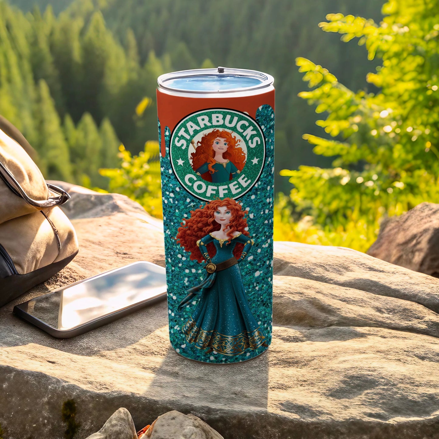 Starbucks Coffee Brave Movie Design Insulated Mug