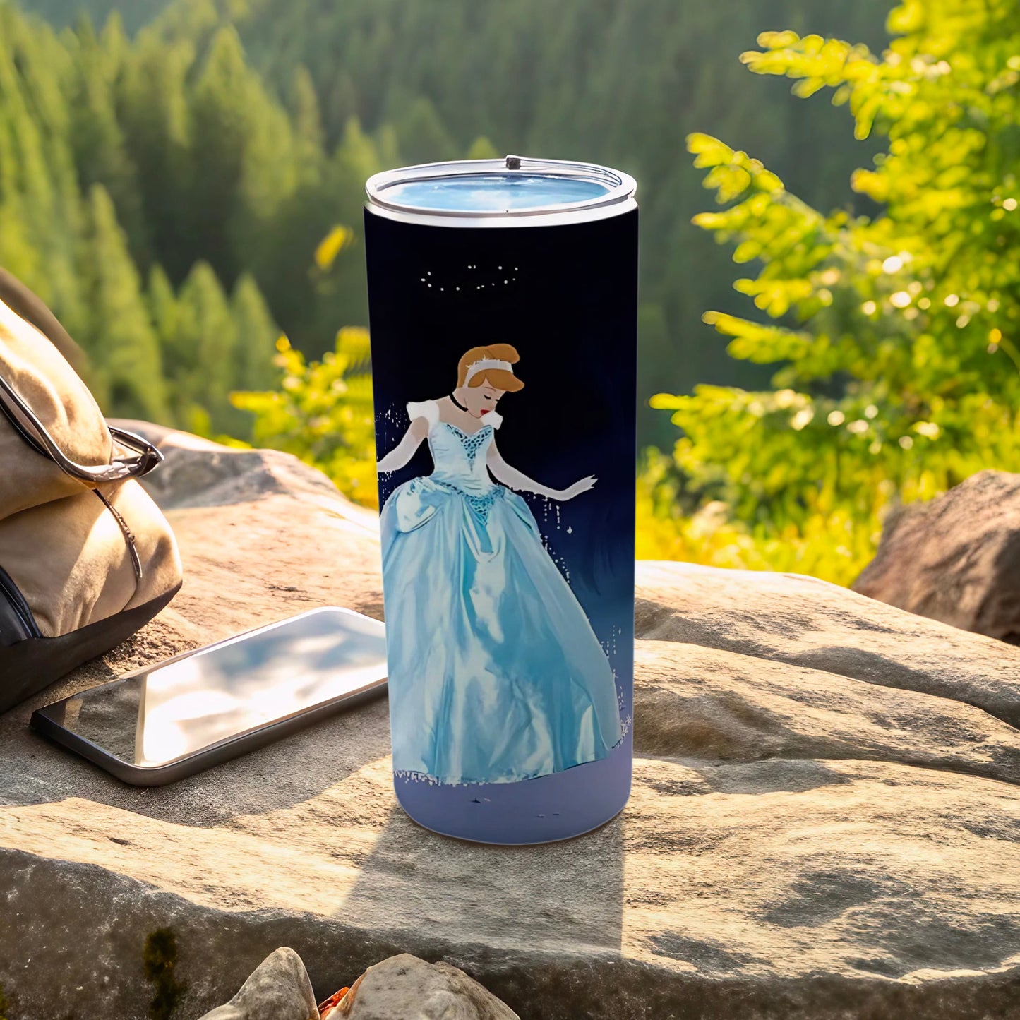 Enchanted Princess Design Tumbler for Daily Use