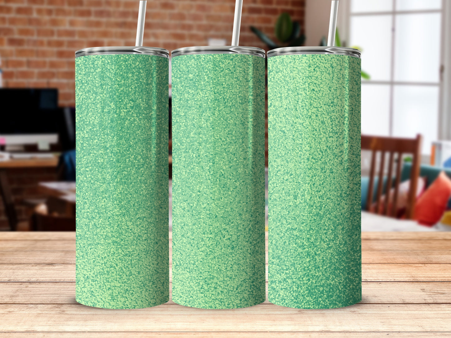 Green Sparkle Insulated Tumbler Drinkware Product