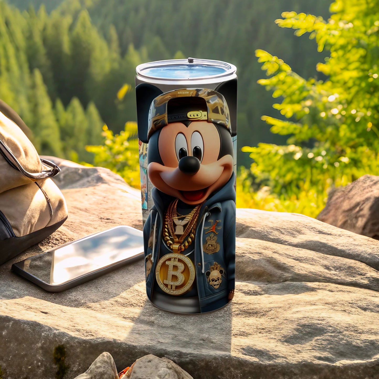 Mickey Mouse Hip Hop Swag Insulated Tumbler