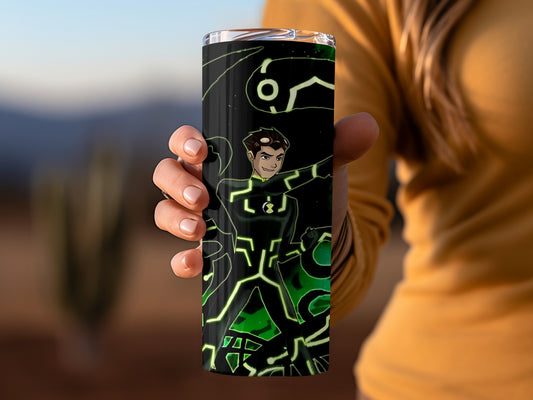 Ben 10 Ultimate Alien Transformation Artwork Design Tumblers