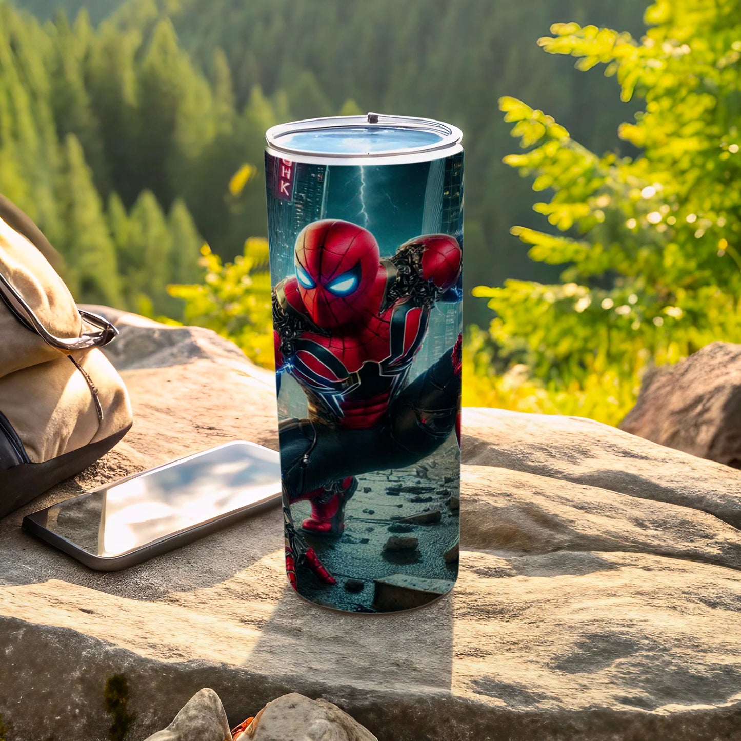 Spider Superhero Insulated Drinkware for Outdoor Enthusiasts