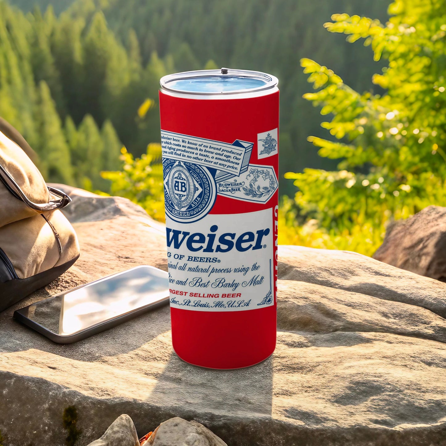 Budweiser Lager Beer Red Insulated Tumbler product type