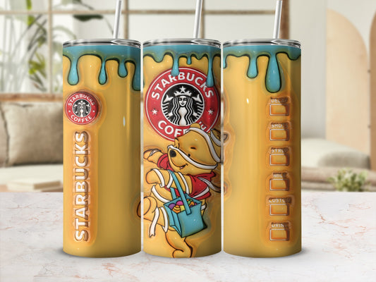 Starbucks Branded Tumbler with Unique Design
