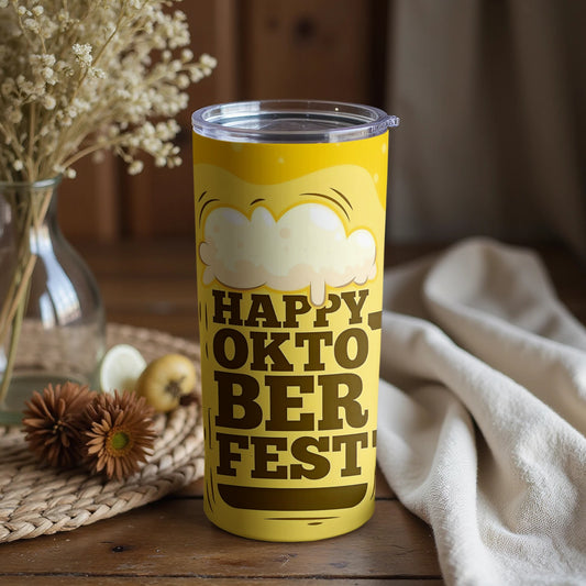 Happy Oktoberfest Beer Festival Themed Drinkware