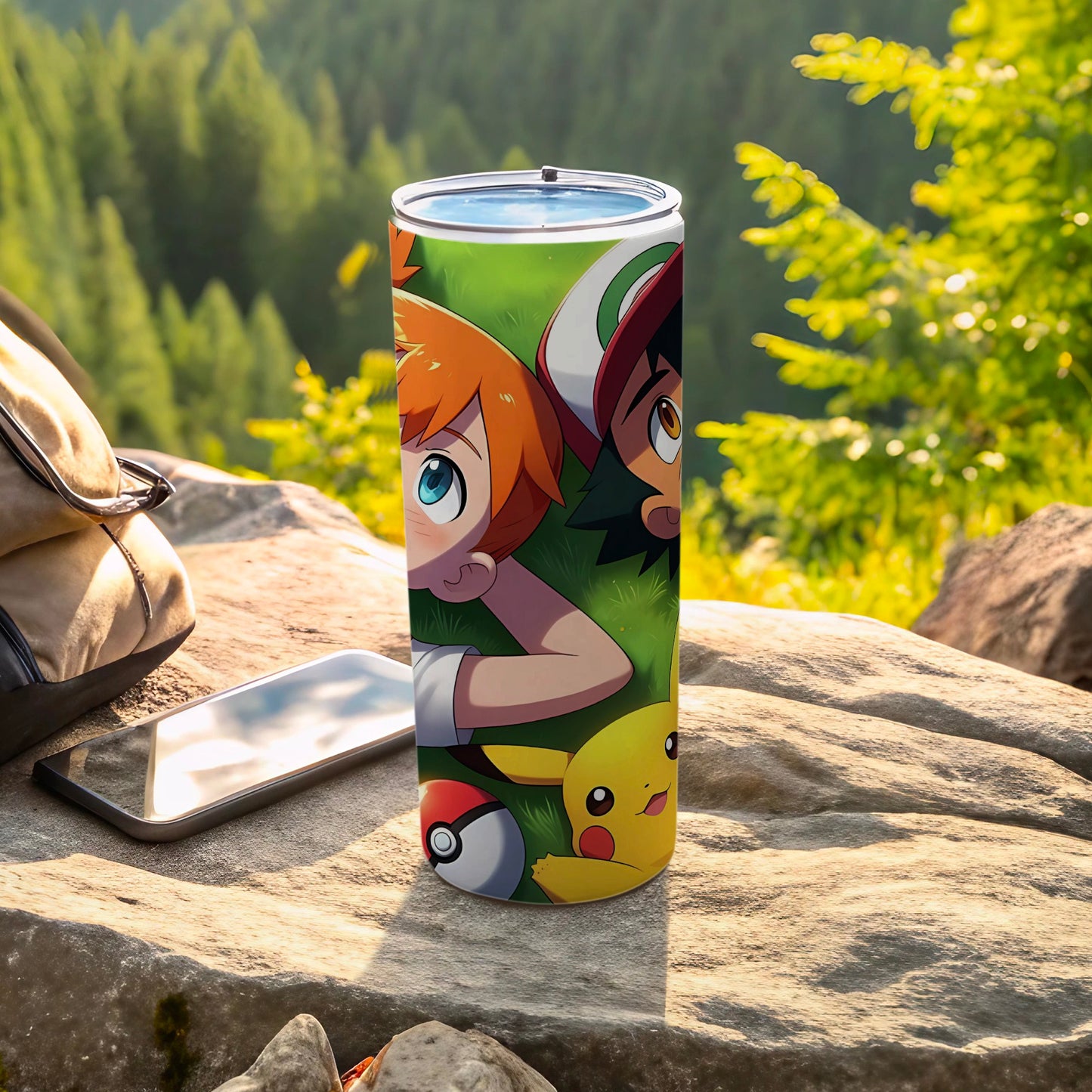 Colorful Anime Character Design Tumbler Cup