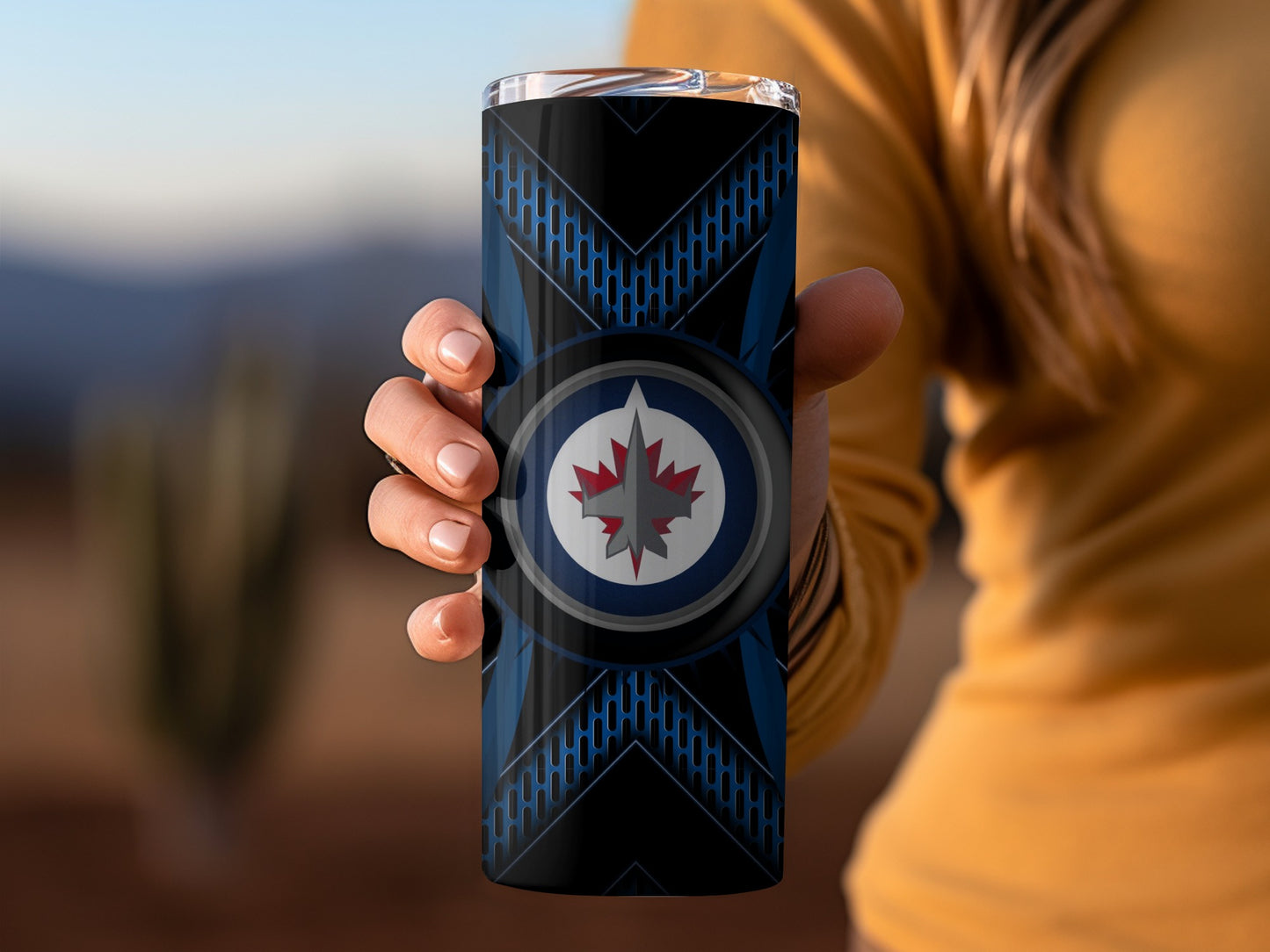 Winnipeg Jets NHL Logo Team Graphics Design Tumblers