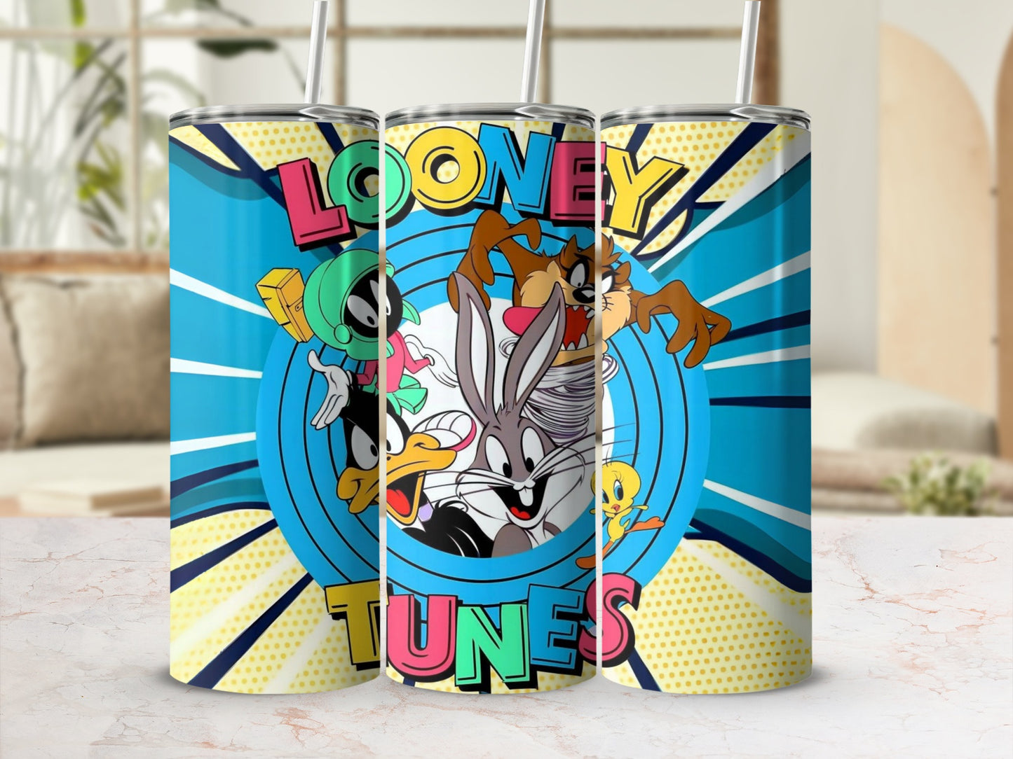 Looney Tunes Character Design Insulated Tumbler
