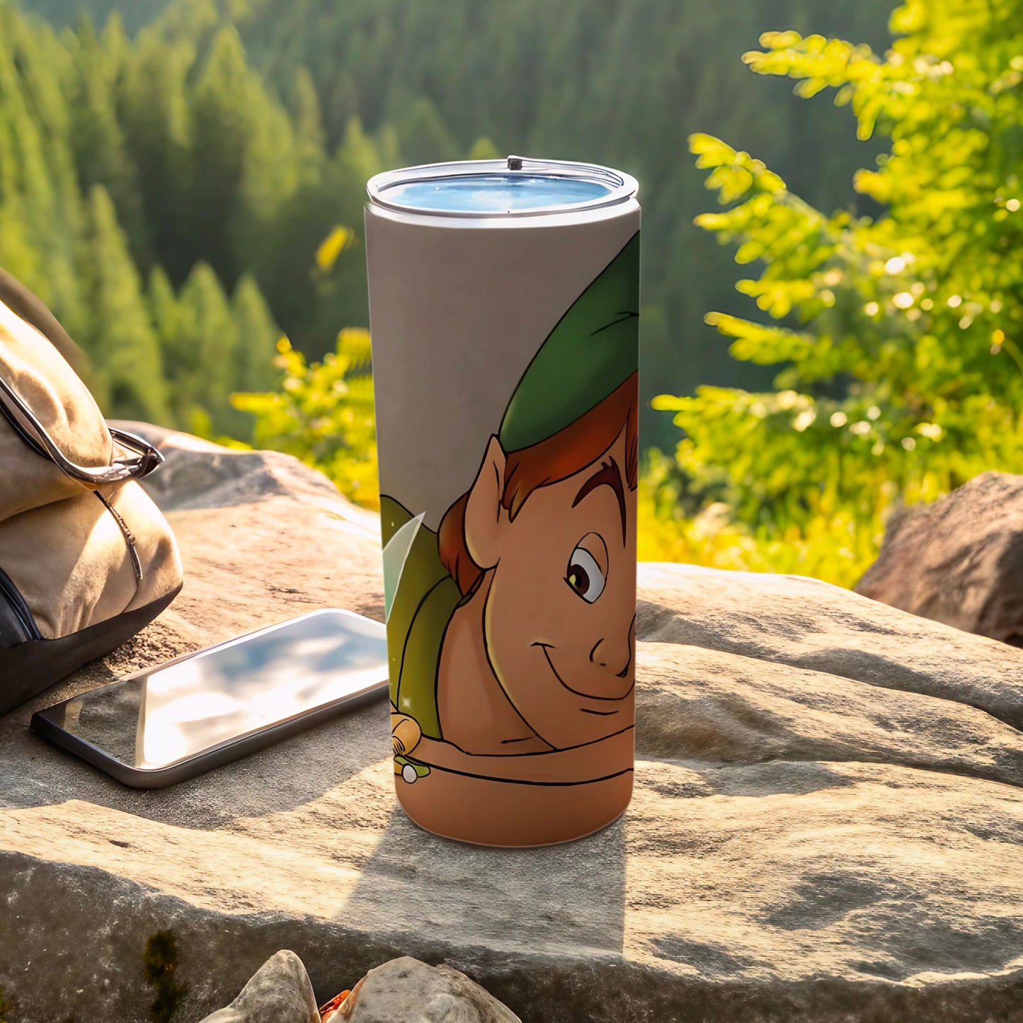 Adventure Time Cartoon Graphic Travel Mug