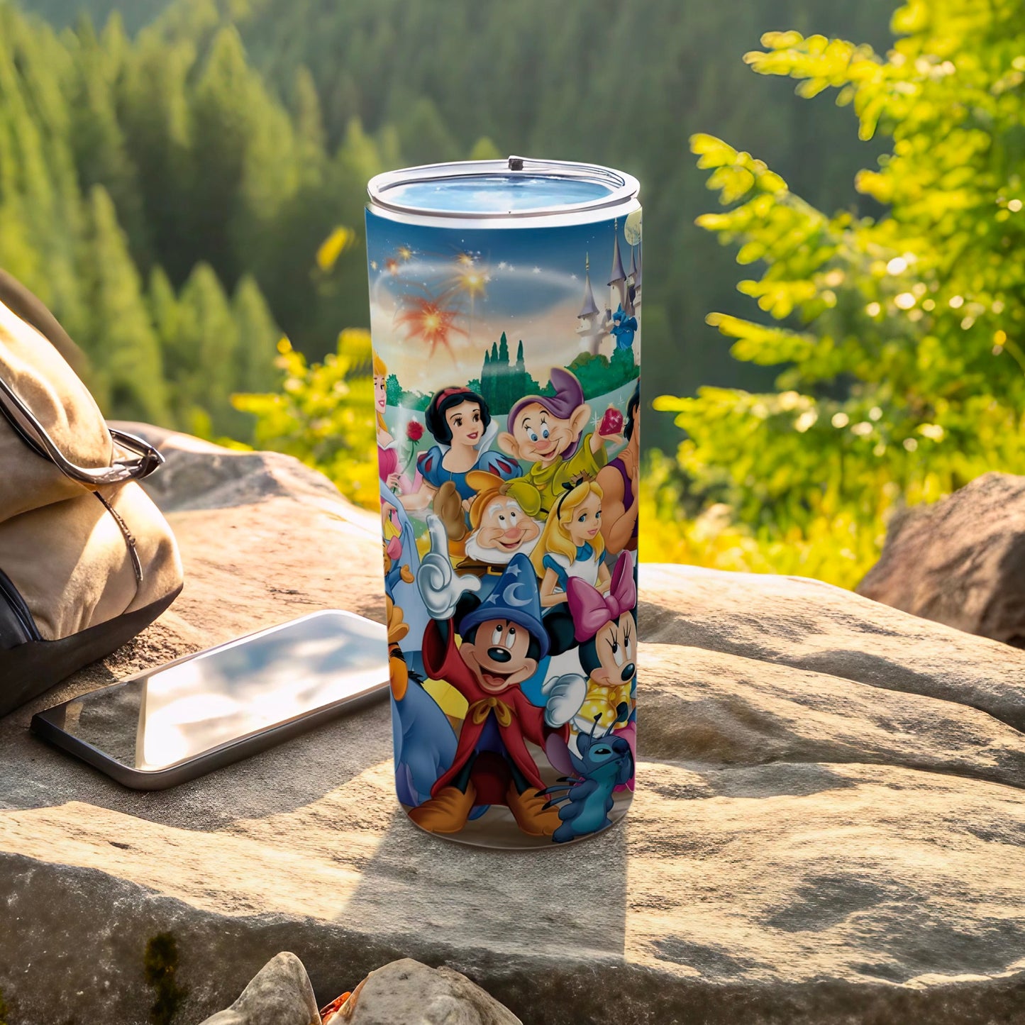Fantasy World Characters Travel Mug