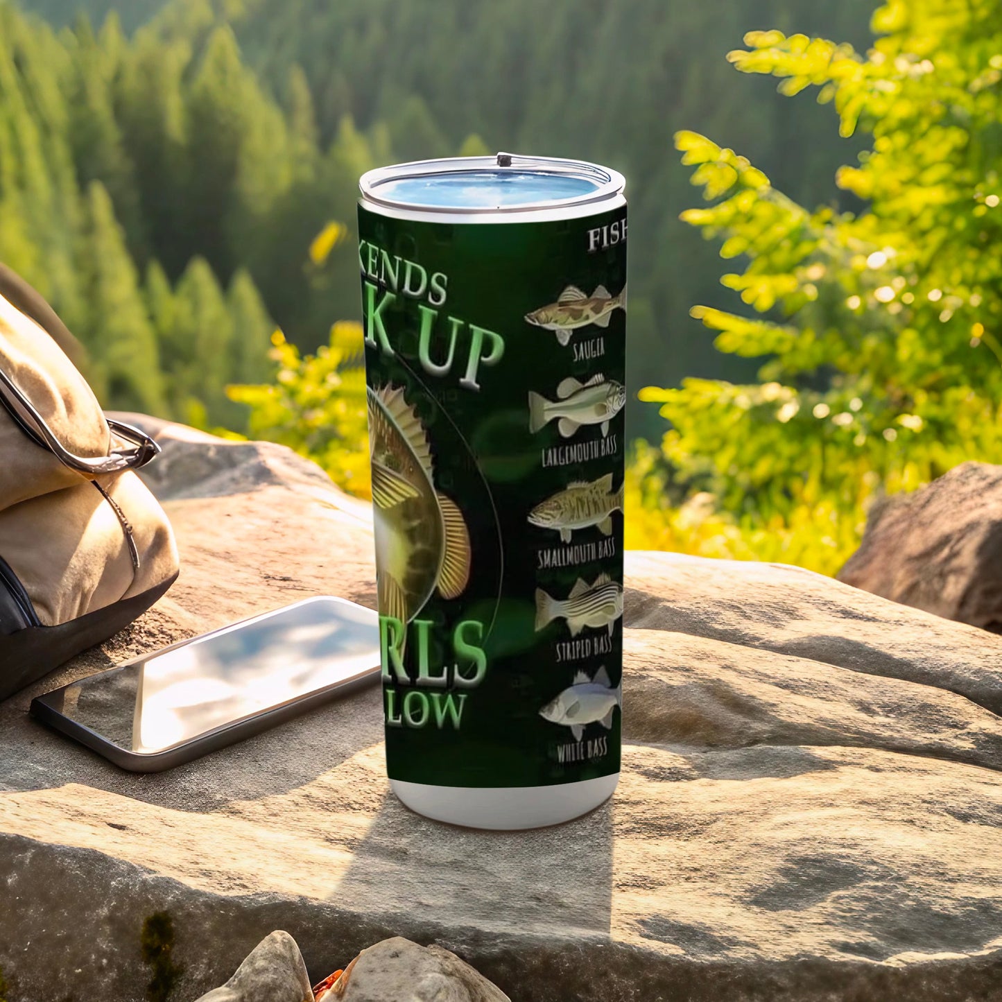 Fish Sauger Largemouth Smallmouth Bass Tumbler product type