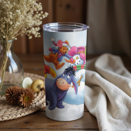 Winnie the Pooh and Friends design tumbler product