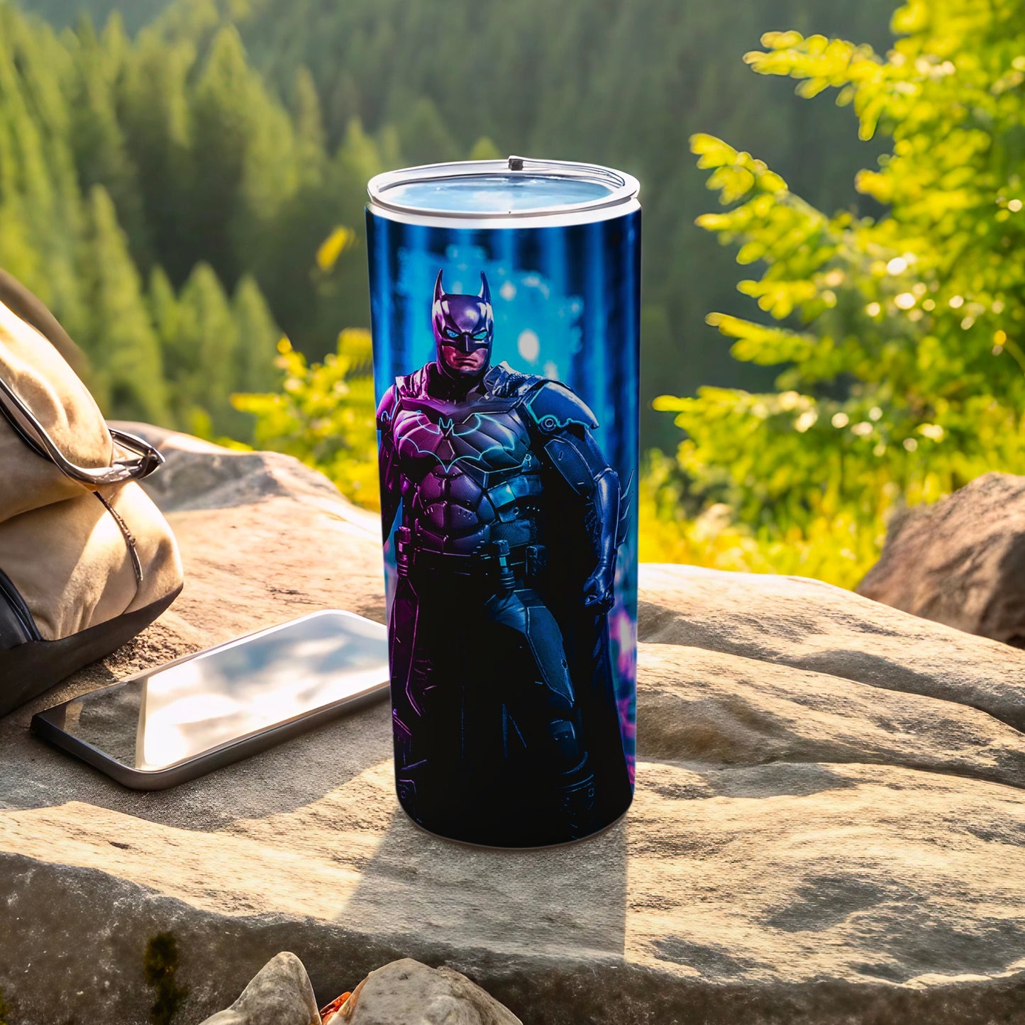 Dark Knight Armored Batman Character Art Tumbler product type