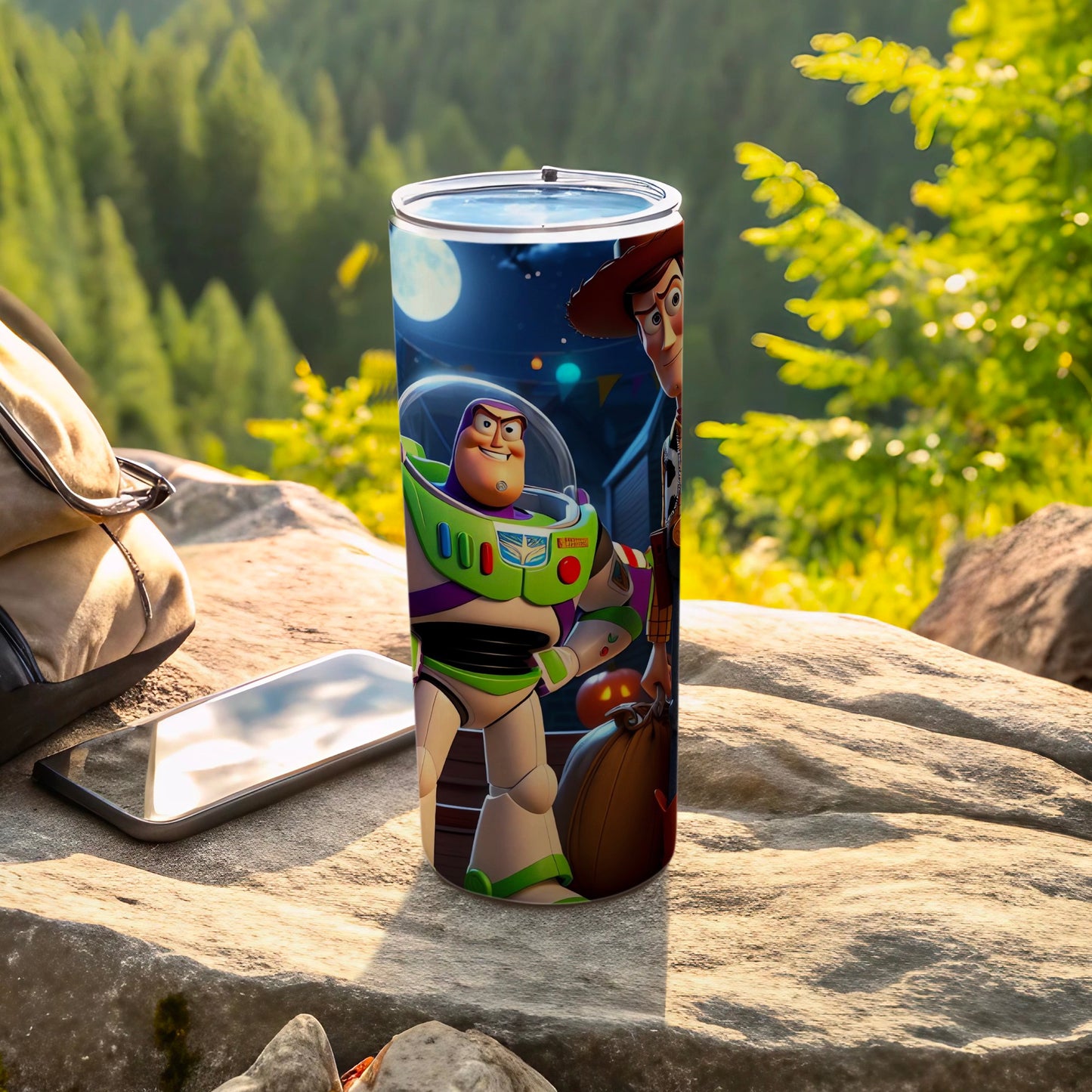 Buzz Lightyear and Woody Themed Tumbler