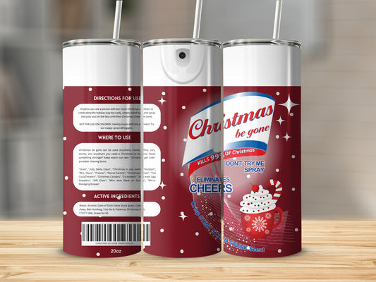Christmas Be Gone Spray Kills 99% of Christmas Cheers