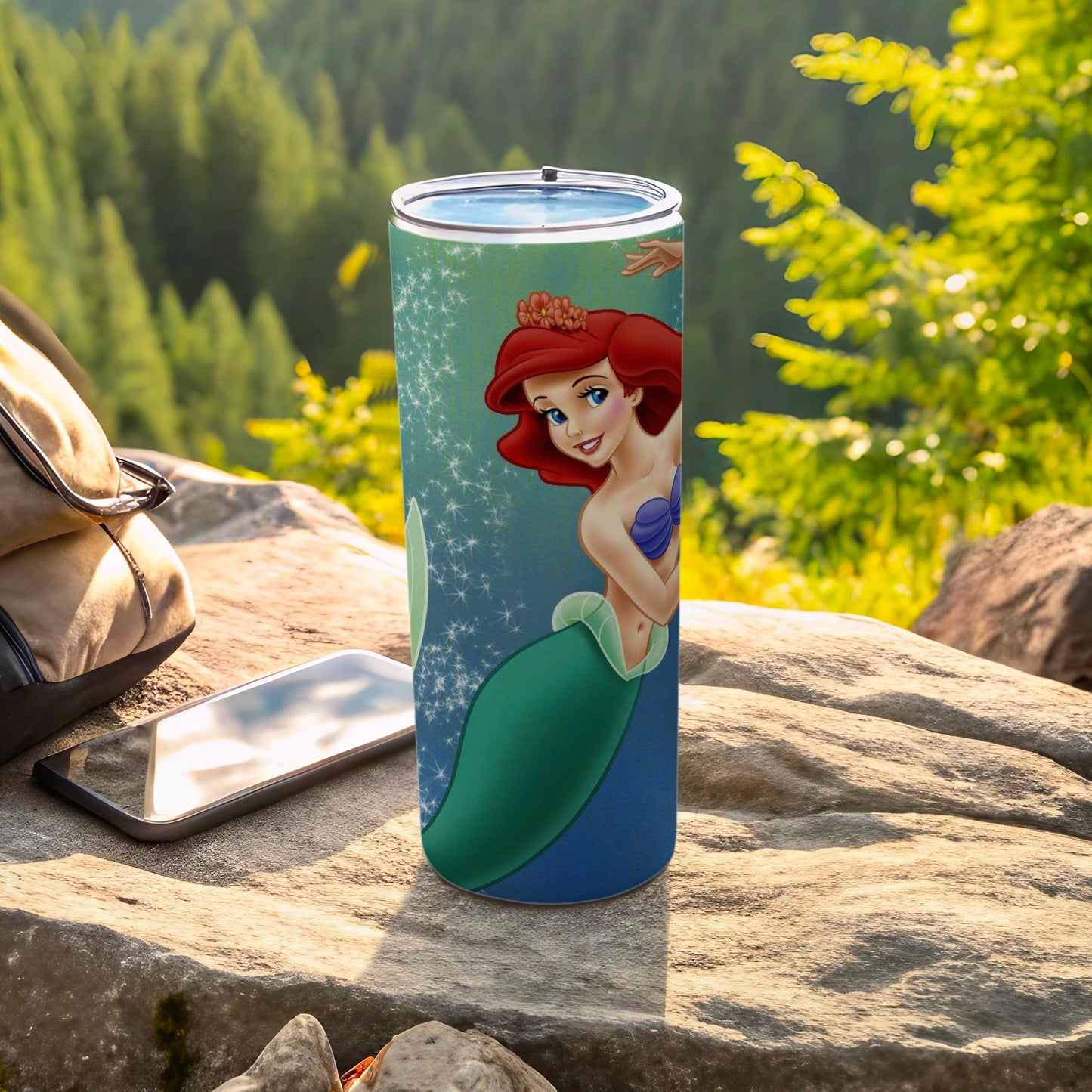 Little Mermaid Tumbler for Outdoor Adventure