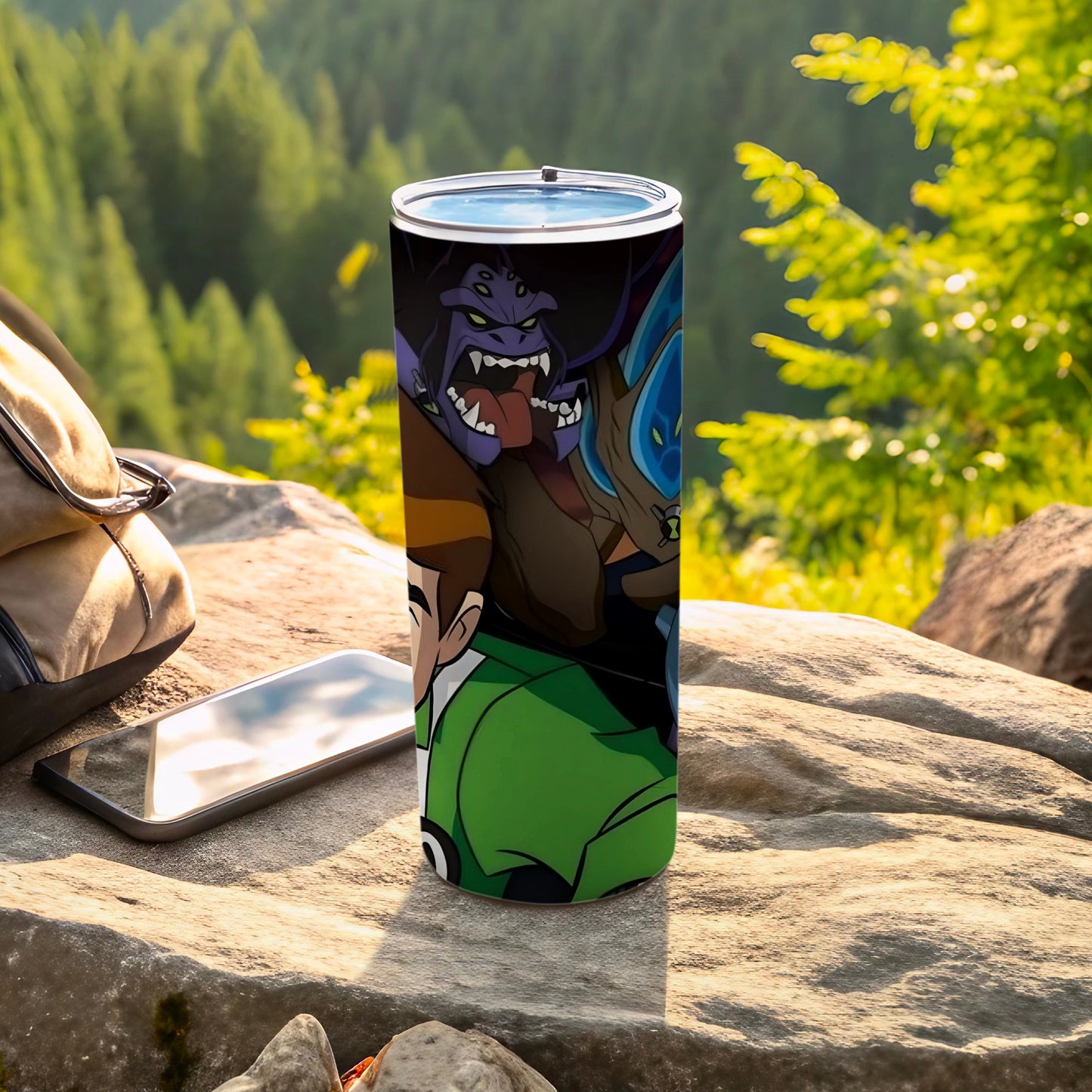 Colorful Animated Character Design Insulated Tumbler