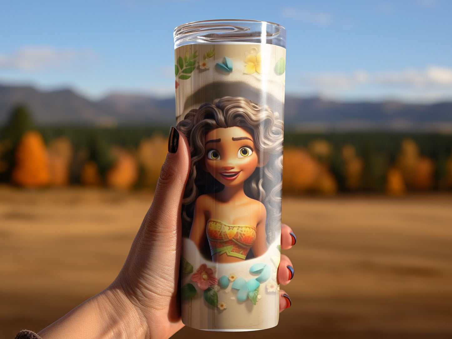 Colorful Character Design Tumbler for Everyday Use