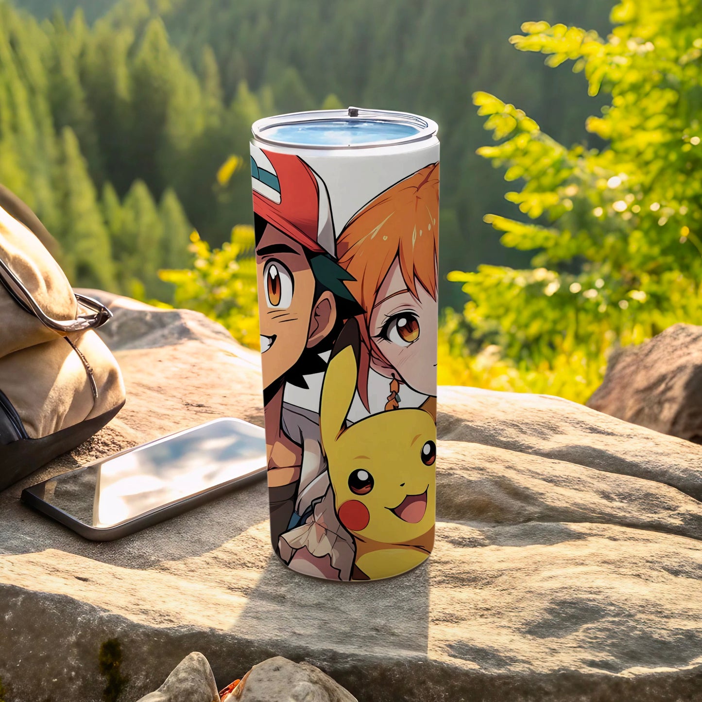 Anime Characters Design Tumbler for Outdoor Enthusiasts