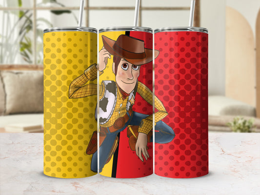 Cartoon Character Themed Colorful Tumbler Product
